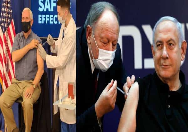 מגמה מתפתחת עקב סרבני החיסונים: בכירים בישראל וארה"ב מתנדבים לשמש כדוגמא