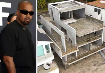 החזון האדריכלי של קניה ווסט התרסק: האחוזה במאליבו עומדת למכירה פומבית תחת חוב ענק