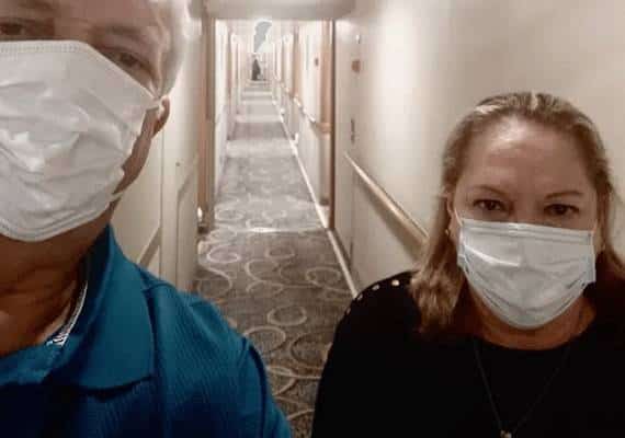 נגיף הקורונה משתולל בספינת התענוגות בה נמצאים ישראלים ואמריקאים: 41 נוסעים נוספים זוהו כנשאים