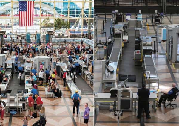 סופ"ש ממוריאל דיי הגיע: צפי לשפל היסטורי בנמלי התעופה בארה"ב