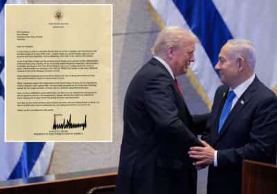 טראמפ במכתב רשמי לנשיא הרצוג, מבקש לתת חנינה לנתניהו: "מדובר בתיק פוליטי ולא מוצדק"