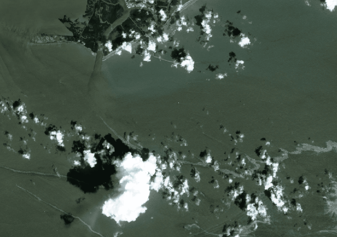 דליפת נפט חמורה במפרץ מקסיקו בעקבות הוריקן 'אידה'