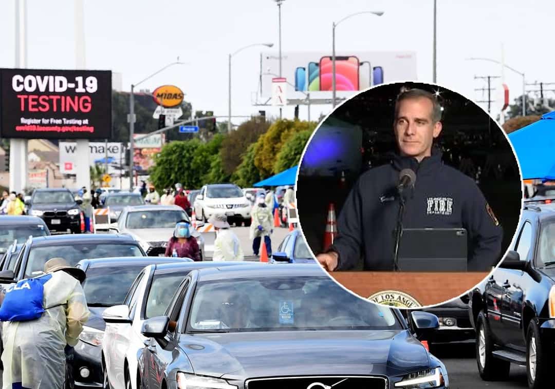 "אם נמשיך בקצב הזה, לוס אנג'לס תשלים את מבצע החיסונים רק ב-2022"