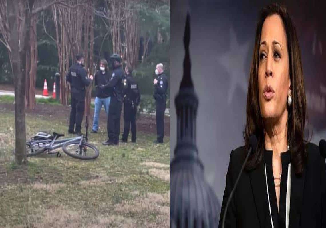 "רובה, ואלפי כדורים": השירות החשאי עצר חמוש מחוץ לביתה של סגנית-הנשיא קמאלה האריס