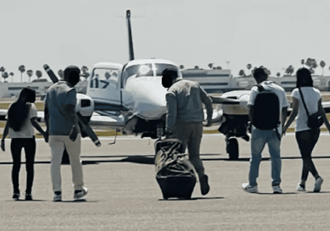 ניסיון הברחה VIP: ארבעה מהגרים נעצרו רגע לפני שעלו על מטוס פרטי בטקסס