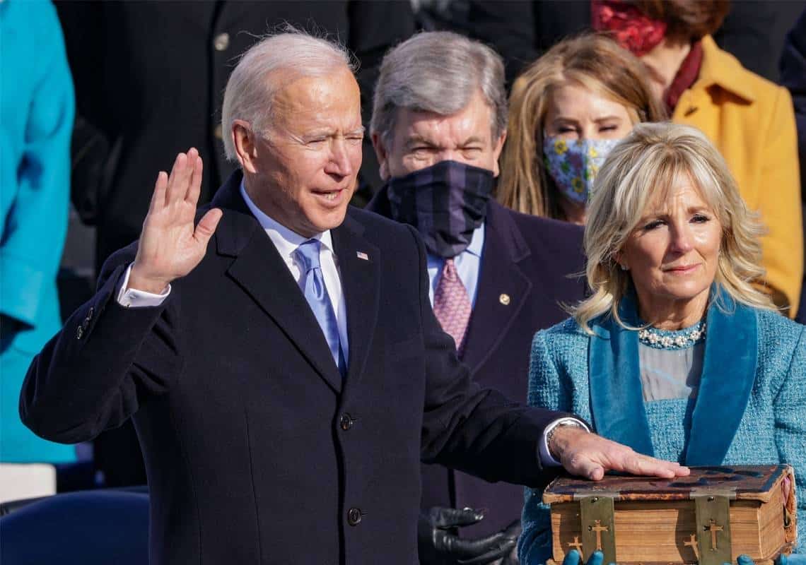 עידן חדש בוושינגטון: ג'ו ביידן הושבע כנשיא ארצות הברית ה-46
