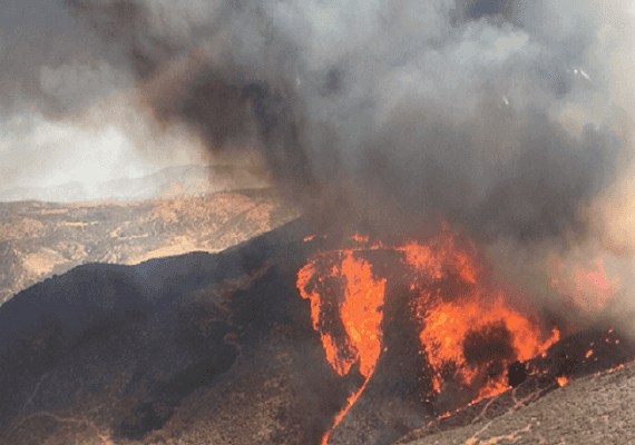 קליפורניה: לוחמי האש והתושבים כבר התרגלו - "דגל אדום" בנובמבר זו כבר שיגרה