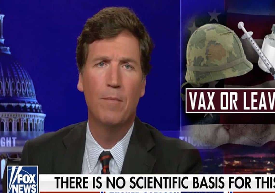 בניסיון לשכנע את אנשי הצבא האמריקאי להתחסן הוצגה בפניהם מצגת המדברת על "שימוש בשטניזם"