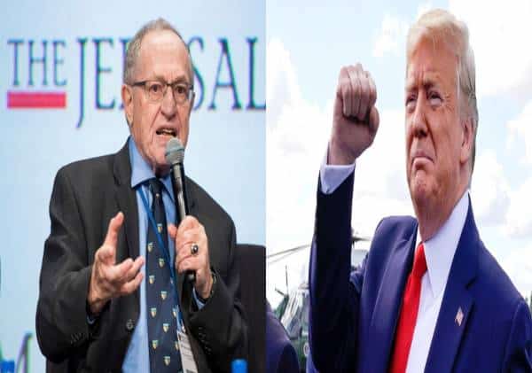 המשפטן היהודי אלן דרשוביץ יגן על הנשיא במשפט ההדחה