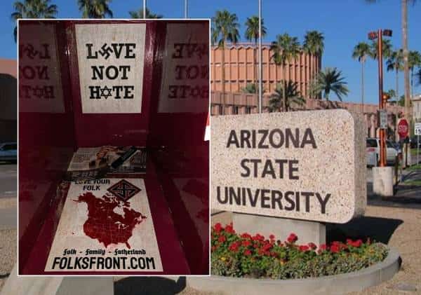 האנטישמיות באוניברסיטאות מכה שוב: צלבי קרס נתלו ברחבי קמפוס נוסף