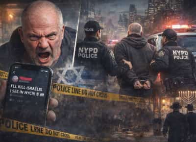 החותמת הפלילית על שנאה מקוונת: תושב קווינס הואשם בפשע שנאה לאחר שאיים להרוג ישראלים בניו יורק