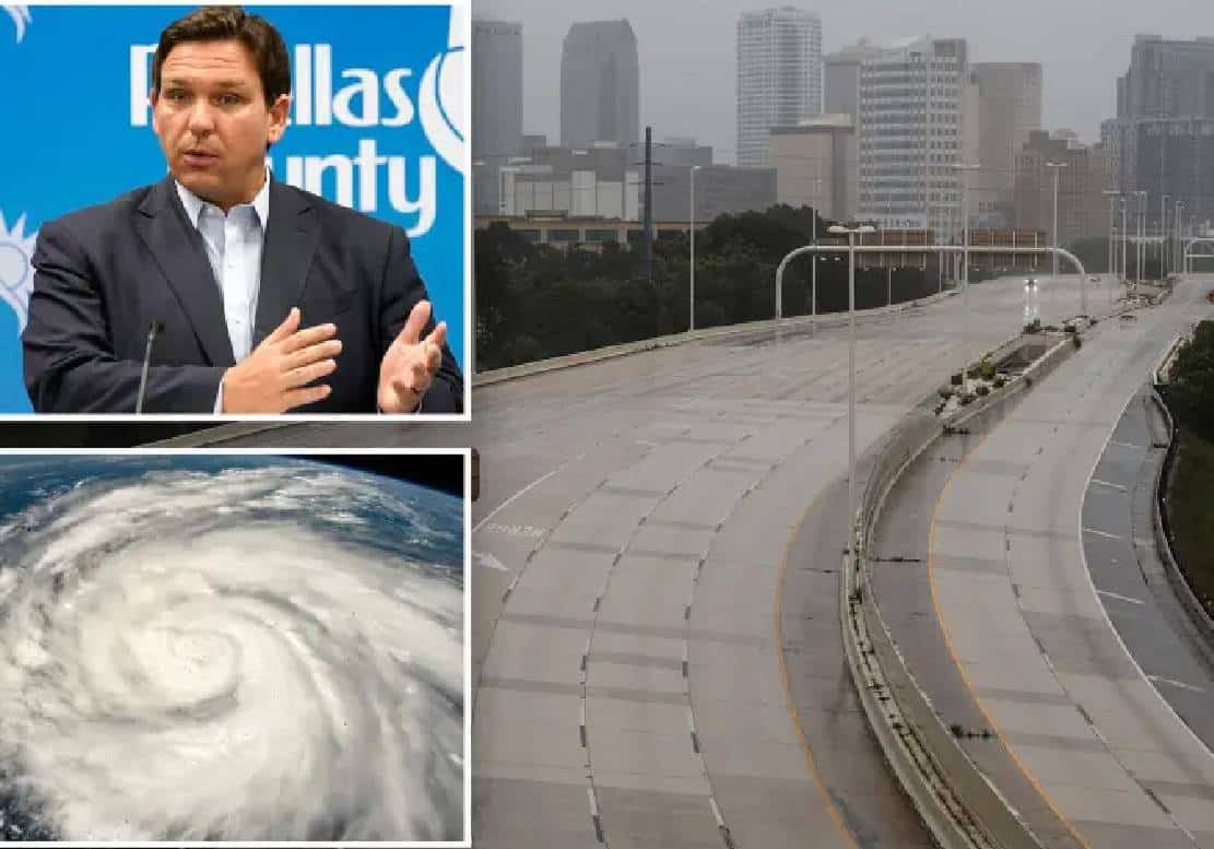 "מאוחר מדי להתפנות בבטחה מהזעם הקטסטרופלי": המושל ‏דה-סנטיס מזהיר כי  הוריקן איאן מאיים על חלק גדול מפלורידה