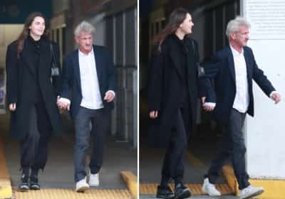 עוד קשה להתרגל: שון פן והחברה הצעירה בסיבוב שופינג בסנטה מוניקה