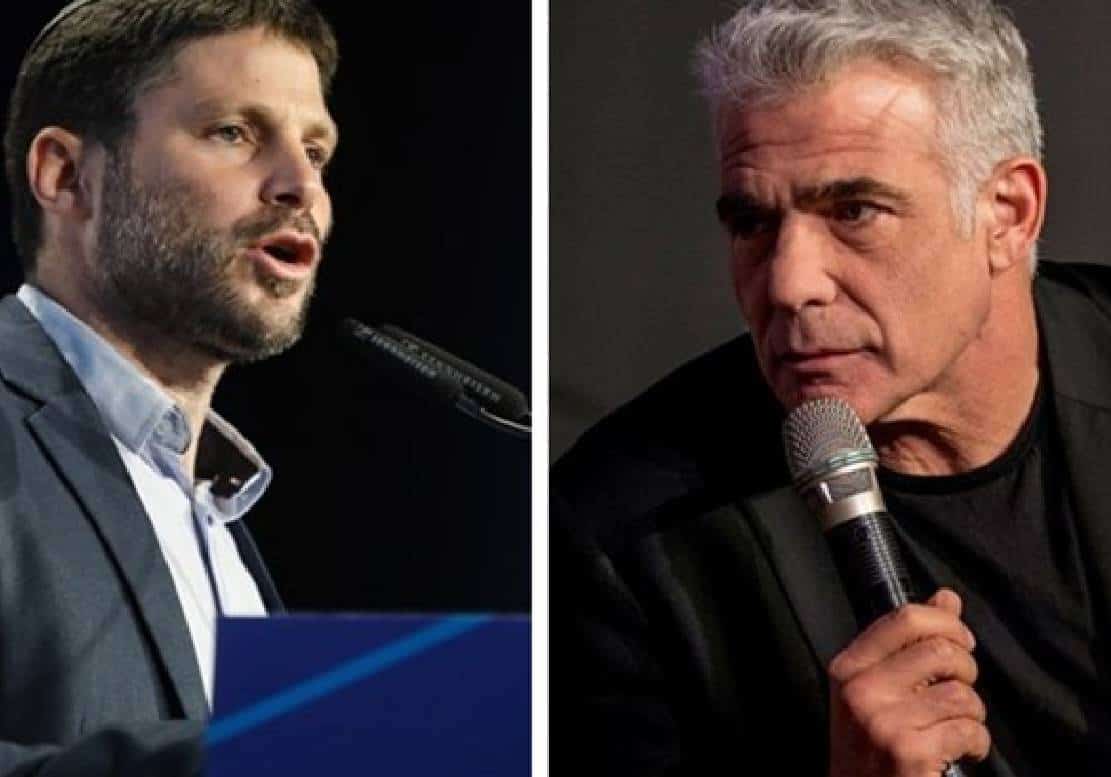 דעה: לאנשי ימין אמיתיים נותרו רק שתי ברירות בקלפי - לפיד או סמוטריץ' 