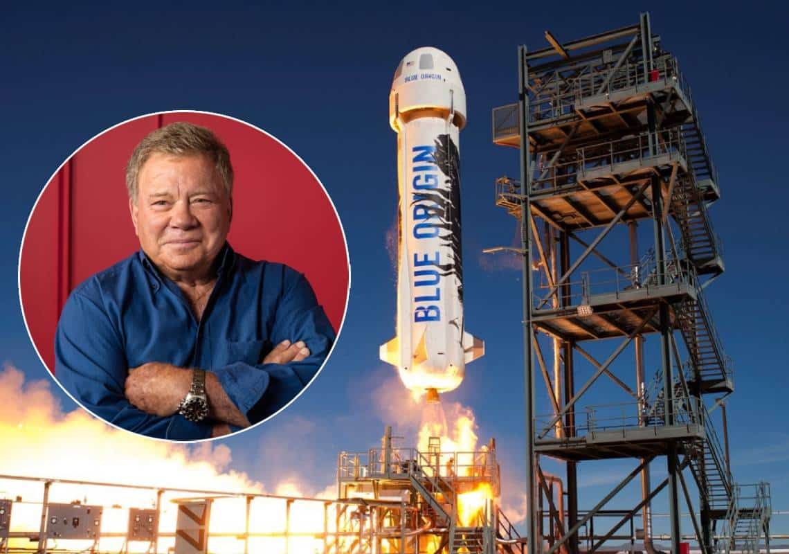 מסע בין כוכבים: השחקן ויליאם שאטנר יטוס לחלל