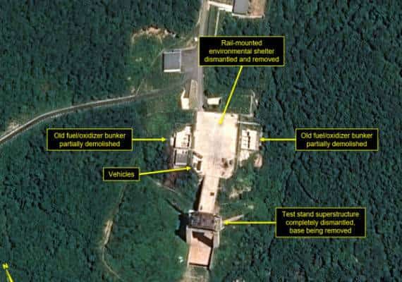 דיווח: קוריאה הצפונית החלה לפרק אתר שיגור טילים בליסטיים