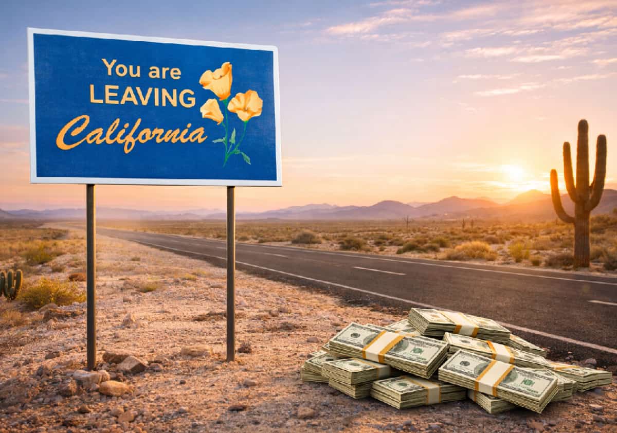 רשות המסים חושפת: זה היקף ההון שזרם החוצה מקליפורניה עם גל העזיבה