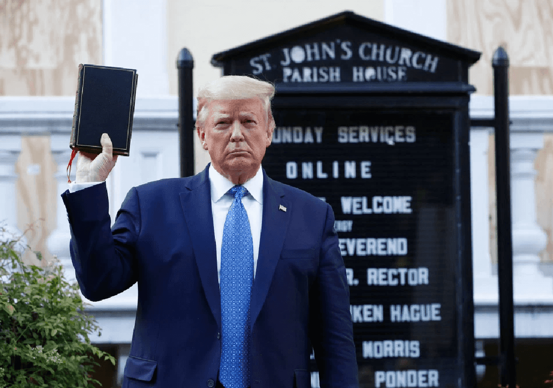 ביהמ"ש הפדרלי: לא ניתן לתבוע את טראמפ על פינוי מפגינים מתנועת BLM