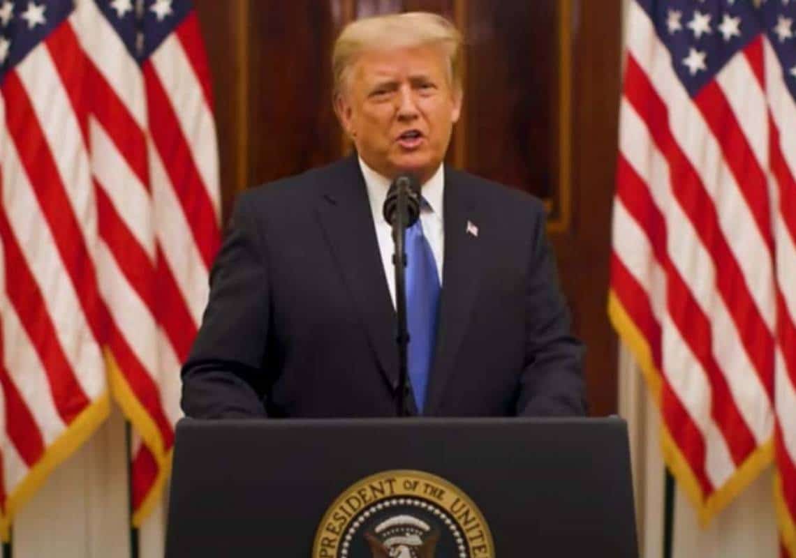 "בהצלחה לממשל החדש": טראמפ נפרד מהבית הלבן אך רמז כי "זוהי רק ההתחלה של התנועה שלנו"