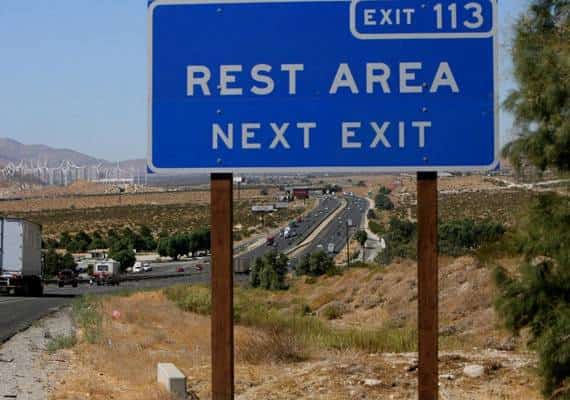 לאס וגאס: נסגרו מספר אזורי מנוחה בכביש 15 המוביל אל העיר   