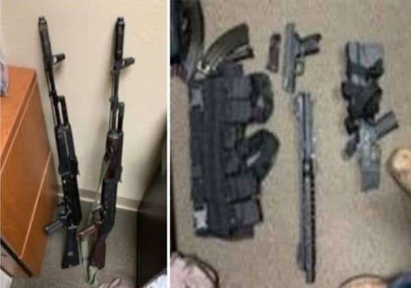 פצצה מתקתקת: ניאו נאצים לבושי מדי קרב נסעו בלב ארה"ב במכונית עמוסת כלי נשק