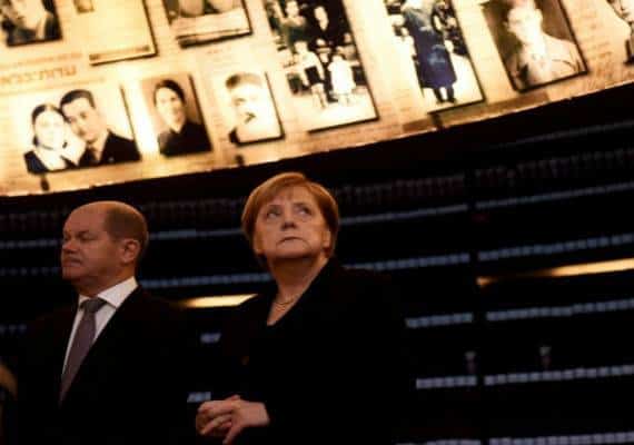 "לגרמניה יש אחריות נצחית לזכור", אנגלה מרקל ביקרה ביד ושם