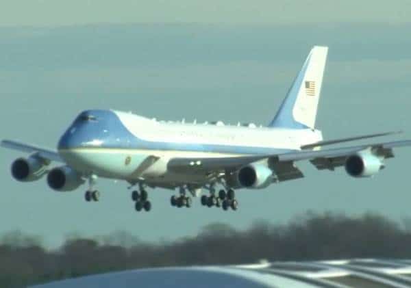 ארונו של הנשיא לשעבר ג'ורג' בוש האב הגיע לוושינגטון די. סי. לקראת הלוויתו