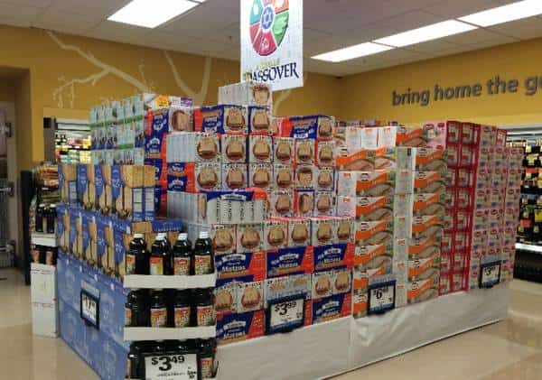 הספקות הוסרו: מוצרים כשרים לפסח יגיעו לרשתות המזון בארה"ב