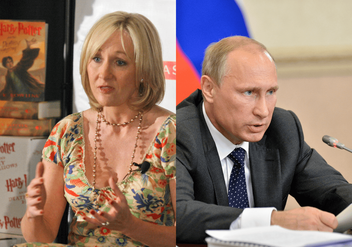 פוטין, ג'יי.קיי רולינג ותרבות הביטול: חילופי דברים בין נשיא רוסיה למחברת הארי פוטר