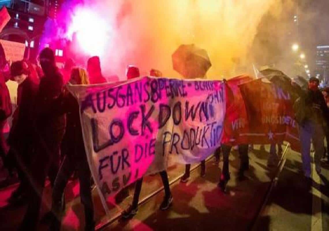 הפיכה פוטנציאלית או מדינת משטרה בגרמניה? ''המודיעין הגרמני מנהל מעקב אחר קבוצות המתנגדות לסגרי הקורונה''