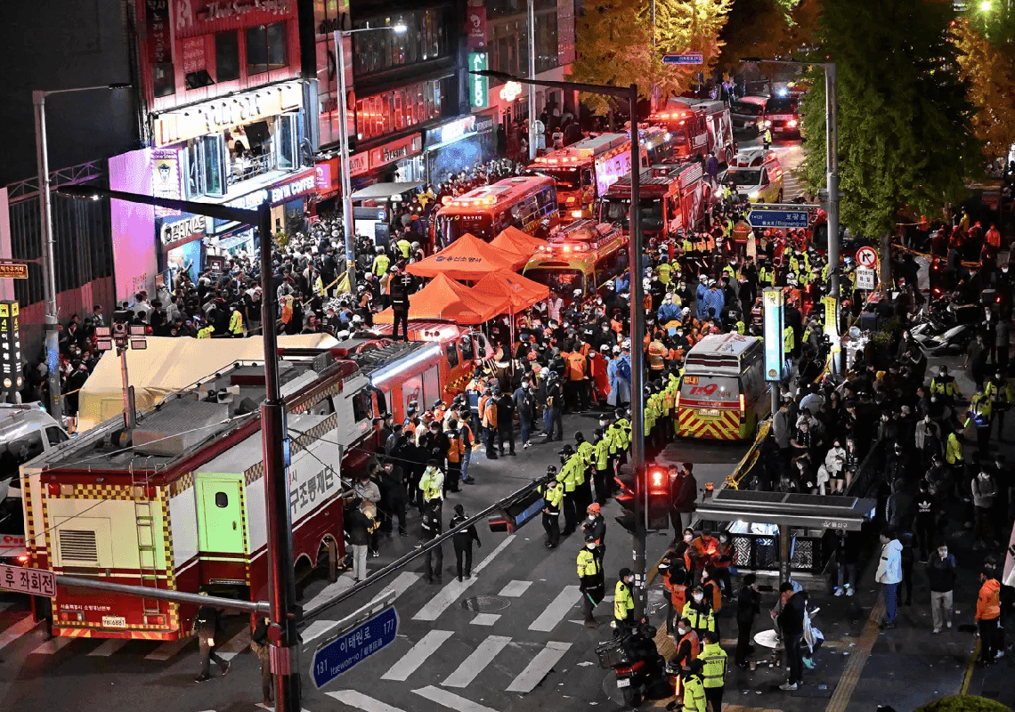 טרגדיית ליל כל הקדושים: יותר מ-150 הרוגים בחגיגות בד' קוריאה