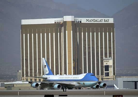 ביקור פתע: טראמפ יגיע מחר ללאס וגאס 