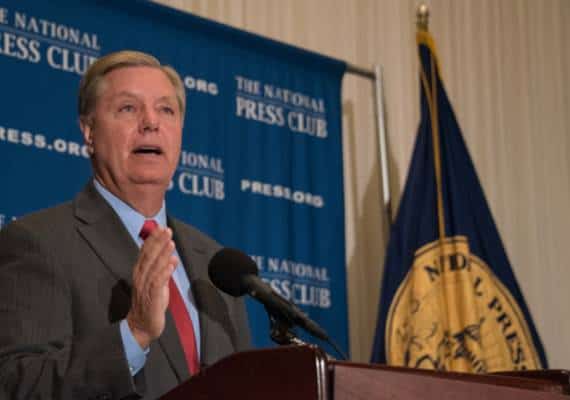 לינדזי גראהם: "נסיגה מהירה מסוריה תיצור 'עיראק על סטרואידים'"