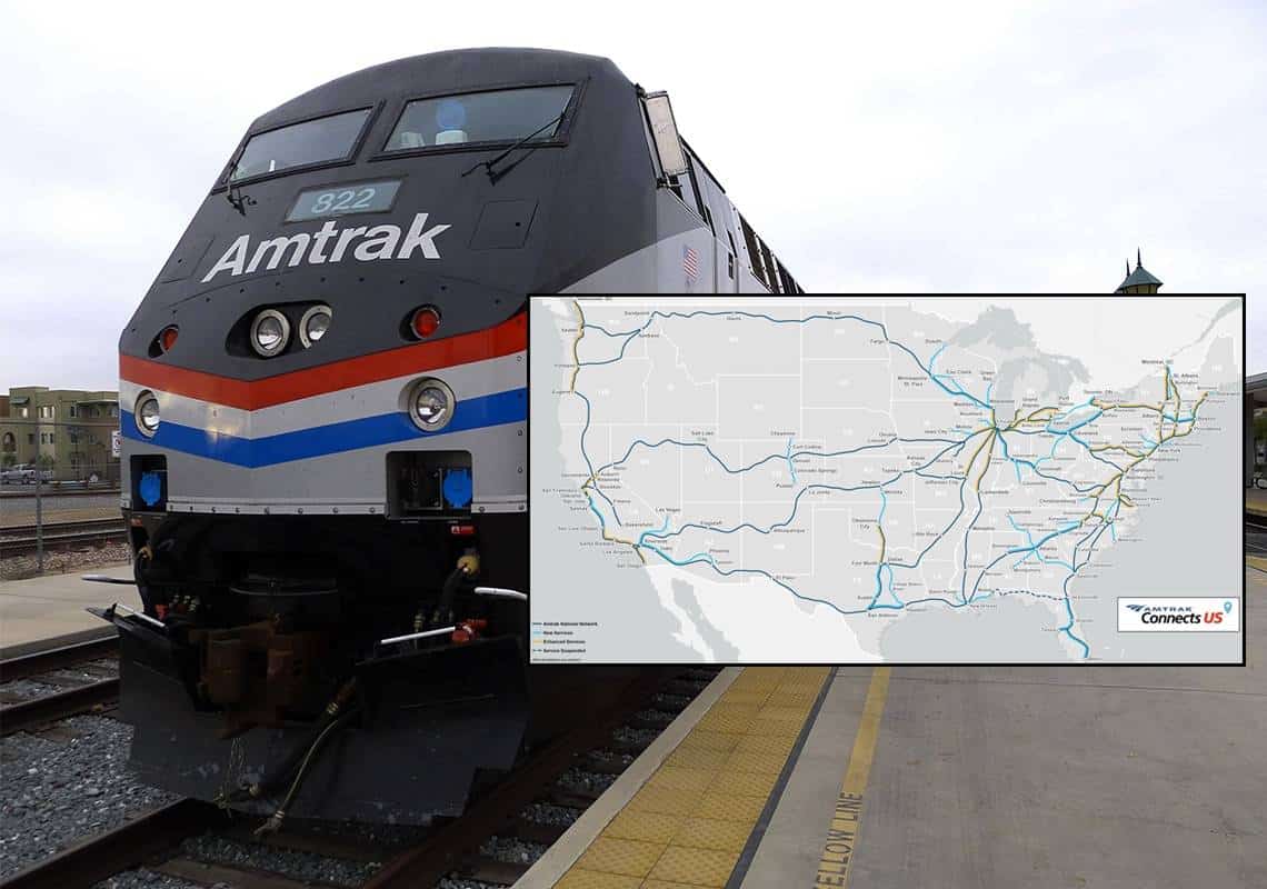 מהפכת הרכבות בארה"ב? אמטרק מתכננת להקים עשרות קווים חדשים