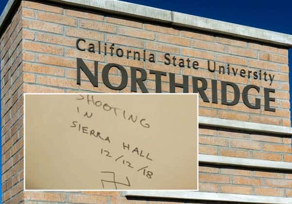 "מוות ליהודים ולשחורים": כתובות נאצה ואיום לביצוע אירוע ירי באוניברסיטת נורת'רידג'