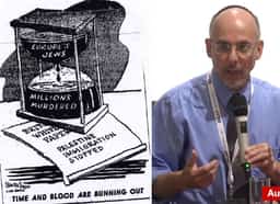 בריונות אנטישמית: סופר סירב להאשים את ישראל ברצח עם - הוצאת הענק גנזה ספר על השואה