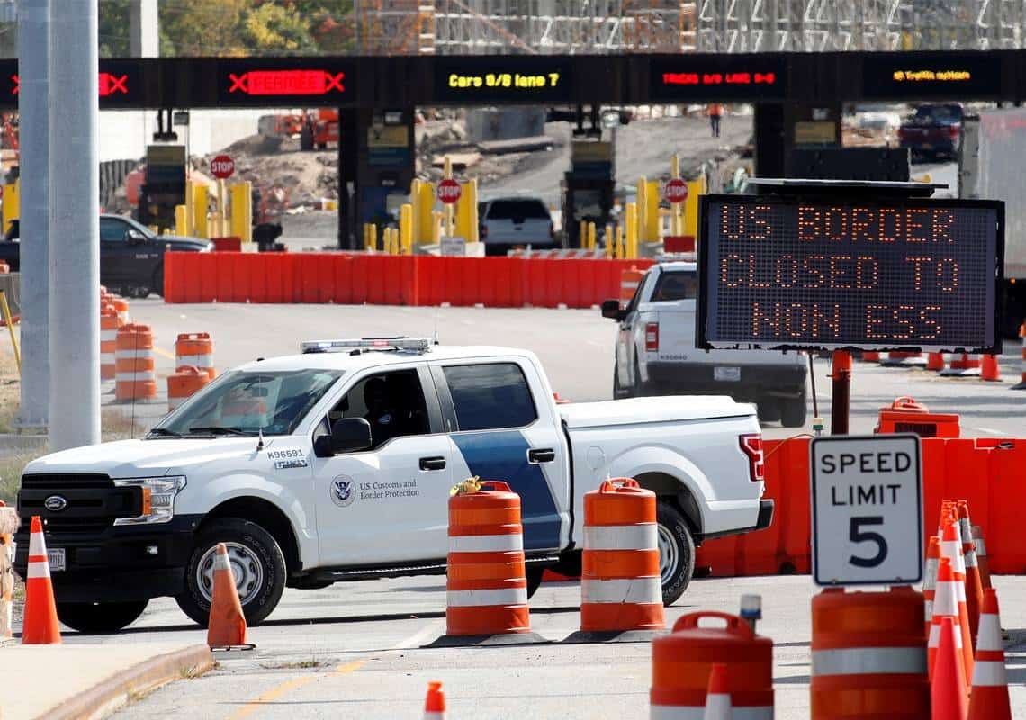 "מקווים לשינוי לקראת הקיץ": מעברי הגבול בארה"ב יישארו סגורים