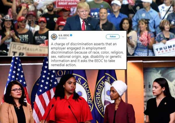 "על פי החוק זו אפליה": הנשיא קרא לחברות הקונגרס הדמוקרטיות ל"חזור למקום ממנו הן באו" וסופג גל ביקורות