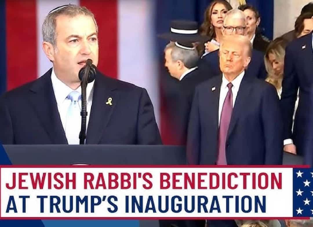 היסטוריה יהודית בקפיטול: הרב ארי ברמן - הישראלי-אמריקאי הראשון שנושא תפילה בהשבעת נשיא