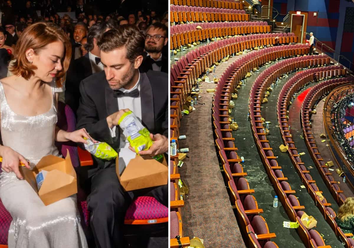 תמונה של האולם הריק שצולמה אחרי שהכוכבים עזבו את תיאטרון דולבי, עושה רעש גדול ברשתות וגוררת ביקורות חריפות על צביעות