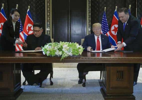 ההצהרה, והביקורת: על מה למעשה חתמו טראמפ וקים?