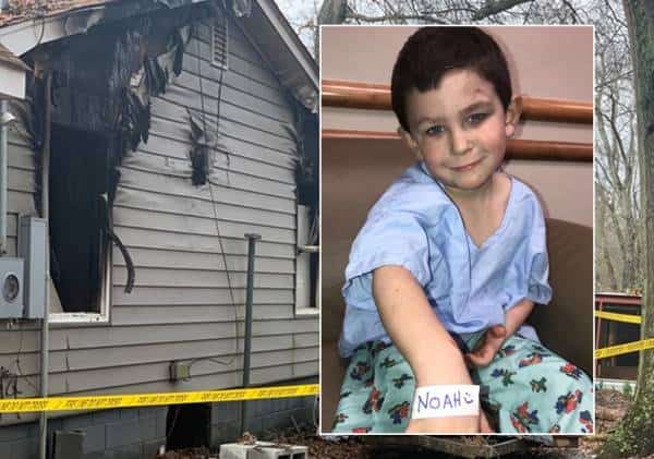 גיבור היום: בן 5 הציל את בני משפחתו משריפה הרסנית