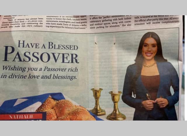 פסח שמח עם חלה טרייה: ברכת חג של מועמדת לסנאט בג'ורג'יה גילתה בורות מדהימה