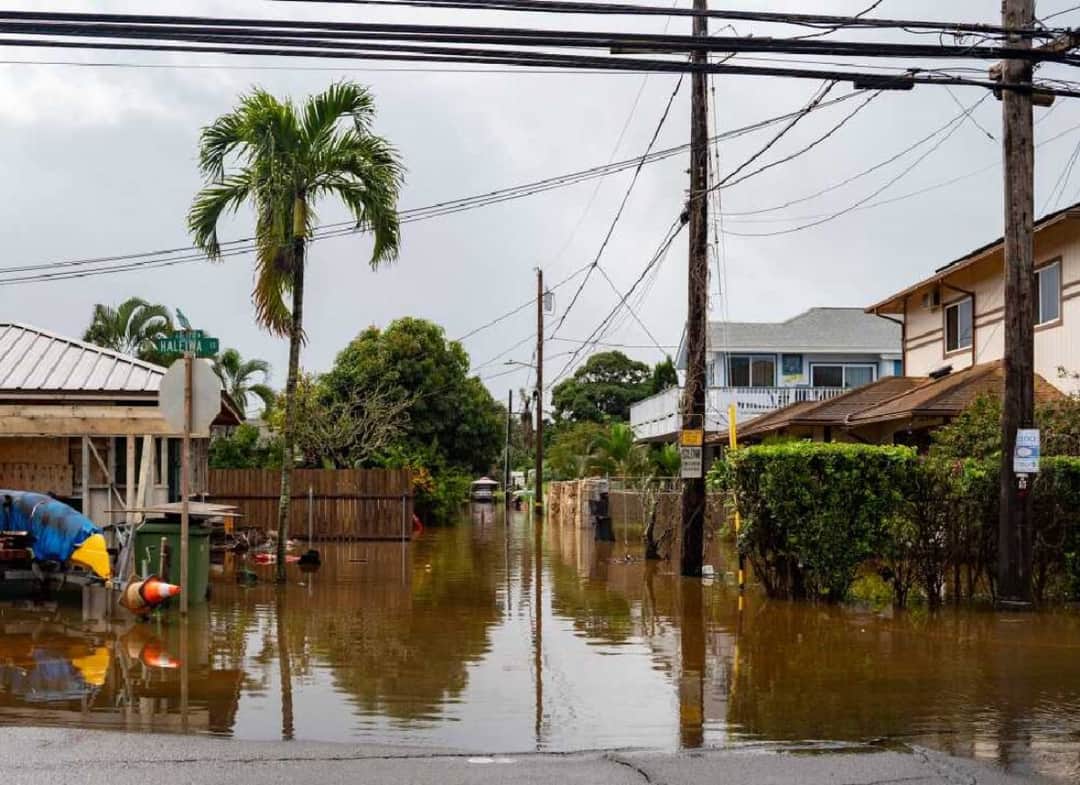 הגשם שלא נעצר: הוואי מתמודדת עם השיטפונות החמורים ביותר בעשרים שנה — וסכר בן 120 שנה עלול להתמוטט