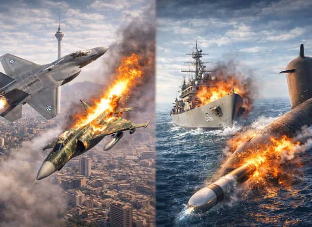 הסטוריה מלחמתית בשמיים ובים: הפלה ישראלית של מטוס קרב איראני מעל טהרן וטורפדו אמריקאי הטביע ספינת אויב