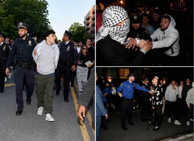 בית הכנסת הפך לזירת קרב: עימותים ומעצרים בהפגנה נגד ישראל בברוקלין
