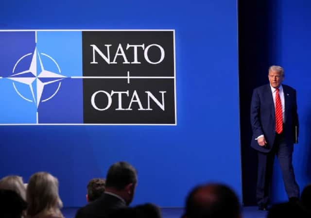 עתיד נאט"ו נמצא בסכנה: הנשיא טראמפ מאיים על הברית הצבאית